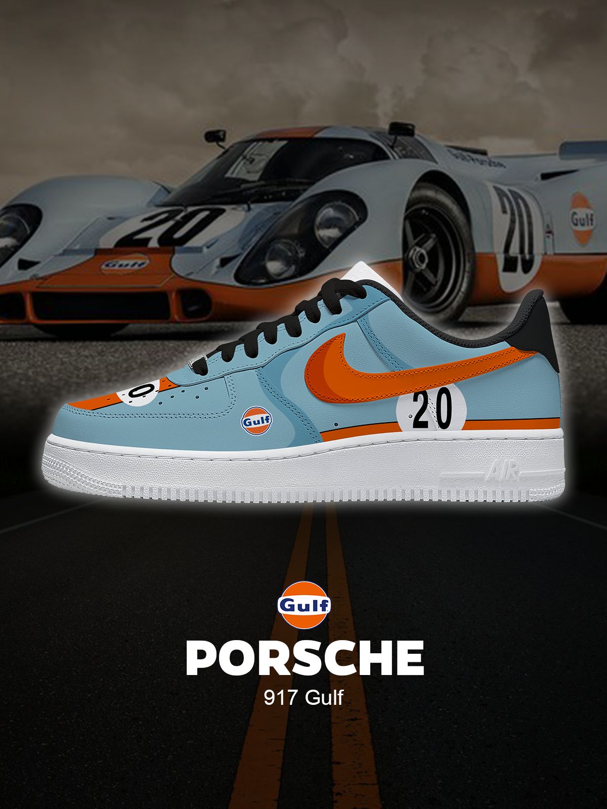 Customize 917 Gulf Shoes For Women and Men