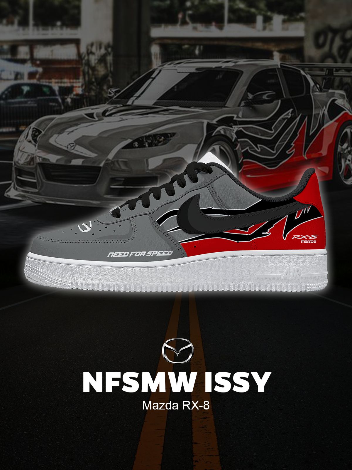 Personalized Issy RX-8 Sneakers For Women and Men