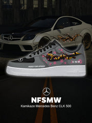 Custom Printed Kamikaze CLK 500 Shoes For Women and Men