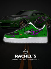 Custom Printed Rachel's 350z Underground 2 Sneakers For Women and Men